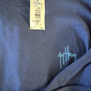 Guy Harvey Red and Blue Graphic Tee